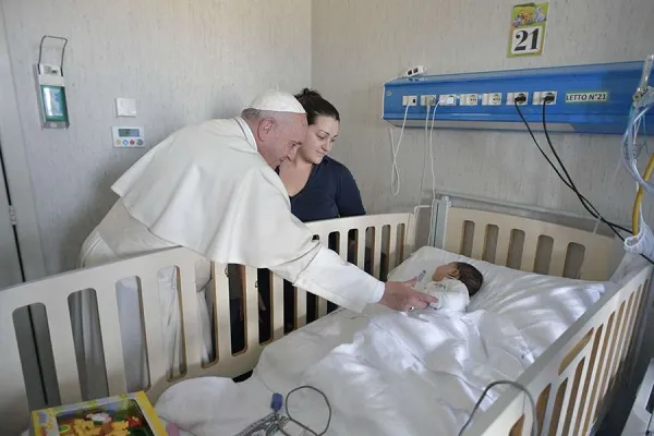 Pope Francis Prays for Children Suffering from Rare Diseases
