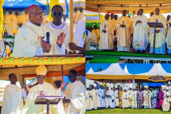 At Double Jubilee of Ghana’s Cape Coast Archdiocese, Papal Delegate Calls for Walking “forward with Confidence”