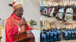 Archbishop José Manuel Imbamba of the Catholic Archdiocese of Saurimo in Angola. Credit: Jornal Borges