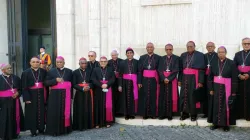 Members of the Episcopal Conference of Madagascar (CEM). Credit: Vatican Media