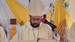 Bishop Christian Carlassare of the Catholic Diocese of Bentiu in South Sudan. Credit: Radio Good News 89 FM