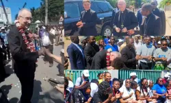 Pietro Cardinal Parolin in Mozambique. Credit: Episcopal Conference of Mozambique (CEM)