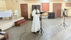 Archbishop Edward Tamba Charles of during the inauguration of the Archdiocese of Freetown's 2025/2026 Pastoral Year. Credit: Archdiocese of Freetown -Communications Unit