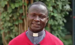 Fr. Deusdedit Ssekabira of the Catholic Diocese of Masaka in Uganda in police custody for alleged “violent subversive activities against state” following his abducted from his office in Katwe, Masaka city, by men wearing Uganda Army uniform on December 3. Credit: Courtesy photo