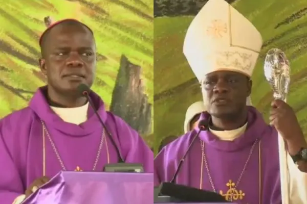 Bishop Henry Juma Odonya of the Catholic Diocese of Kitale. Credit: Capuchin TV