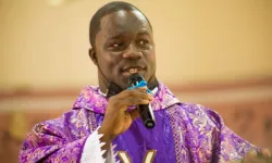 The Chaplain of the Holy Family Ghanaian Catholic Community Church in Italy, Fr. Albert Kyei Danso. Credit: SKY FM