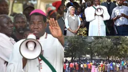 Bishop Eduardo Hiiboro Kussala of South Sudan’s Catholic Diocese of Tombura-Yambio (CDTY). Credit: CDTY Anisa TV