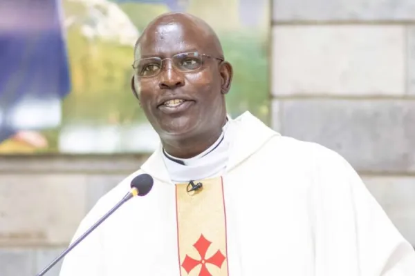 Fr. Charles Kinyua (CK). Credit: Fr Kinyua's online congregation