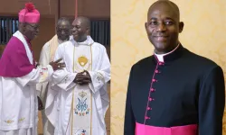 Mons. Relwendé Kisito Ouédraogo. Credit: Vatican Media/Diocese de Ouahigouya