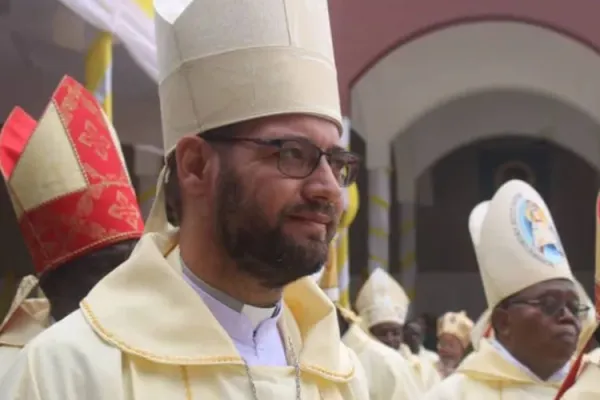 Bishop Christian Carlassare of South Sudan's Rumbek Diocese. Credit: ACI Africa