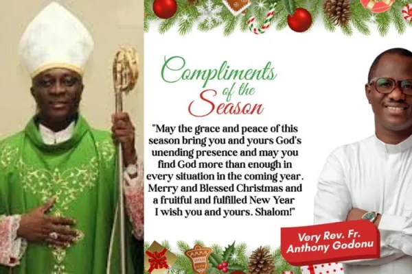 Archbishop Alfred Adewale Martins of Lagos Catholic Archdiocese, Nigeria. Credit: Fr. Anthony Godonu/Catholic Archdiocese of Lagos/Nigeria