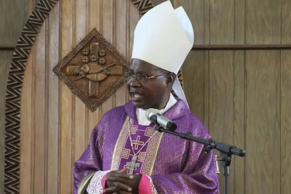Bishop Benjamin Phiri of Zambia's Ndola Diocese. Credit: I am Catholic Zambia/Facebook
