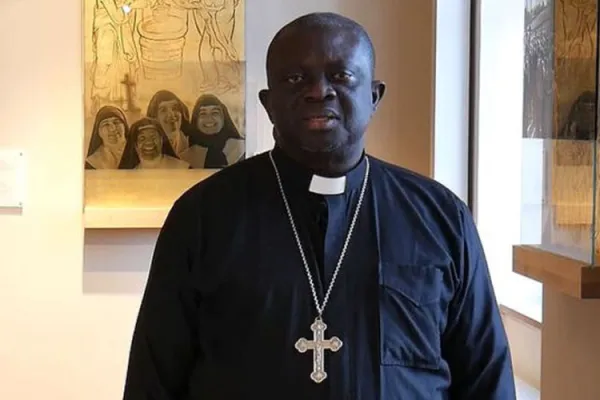 Bishop Hyacinth Oroko Egbebo of Nigeria's Catholic Diocese of Bomadi. Credit: ACN Portugal