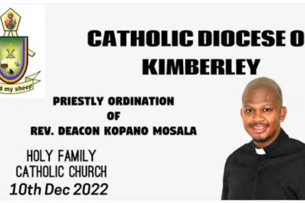 Newly Ordained Priest in South Africa Encouraged to Embrace Divine Mercy Devotion