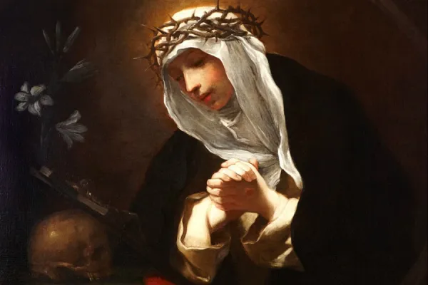 Pope Francis’ Praise for St. Catherine of Siena, “great female figure of faith”