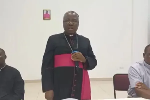 Bishop Benjamin Phiri of Ndola Catholic Diocese in Zambia.  Credit: Radio Icengelo