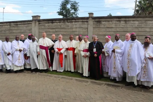 Representatives of the  Symposium of Episcopal Conference of Africa and Madagascar (SECAM) and the Council of European Bishops' Conferences (CCEE). Credit: ACI Africa