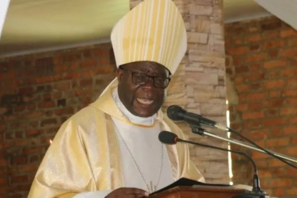 Bishop Patrick Chilekwa Chisanga of Zambia’s Mansa Diocese. Credit: Vatican Media