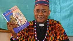 Fr. Justine Dyikuk at the June 1 launch of his book 'Me and my Rosary' in Glasgow, Scotland. Credit: Fr. Justine Dyikuk