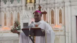 Bishop Jean Michaël Durhône of the Catholic Diocese of Port-Louis in Mauritius