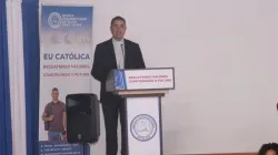 Bishop Fernando García Cadiñanos of the Catholic Diocese of Mondoñedo-Ferrol in Spain. Credit: Catholic University in Cape Verde (EU Católica)