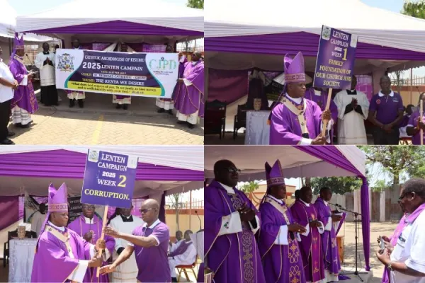 At Archdiocesan Lenten Campaign Launch in Kenya, Catholic Archbishop Urges Change in Corruption “conversation”
