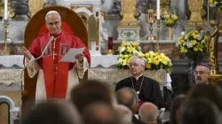 Pope Leo XIV encourages Catholic clergy, religious brothers and sisters, and lay pastoral workers to see the Catholic community’s small size as a strength during an encounter at the Cathedral of the Holy Spirit in Istanbul, Turkey, on Nov. 28, 2025. / Credit: Vatican Media.