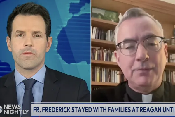 ‘It was my duty" to Be There: Catholic Priest at Crash Site of Deadly Midair Plane Collision in Washington, DC