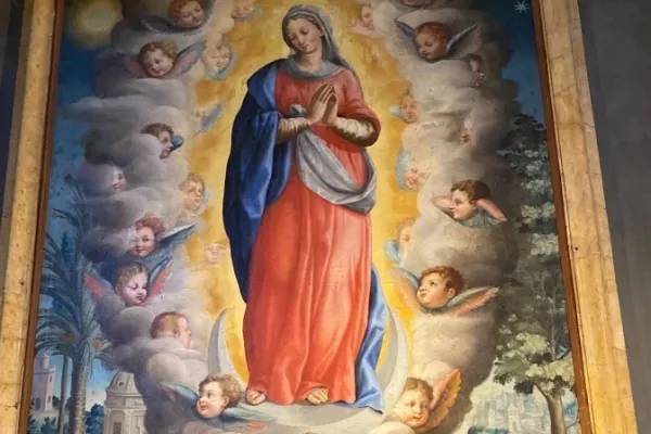 This image is preserved in the Church of San Vital, built in 386, in Rome. / Credit: Victoria Cardiel/EWTN News