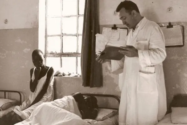 Fr. Giuseppe Ambrosoli, a Comboni Missionary Priest who ministered in Uganda’s Archdiocese of Gulu as a beloved minister of the Eucharist, surgeon, philanthropist, and educator. Credit: Comboni Uganda