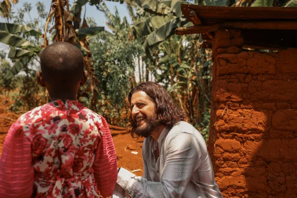 "So powerful": Catholic Actor, Jonathan Roumie, on Sponsoring African Children Through Charity