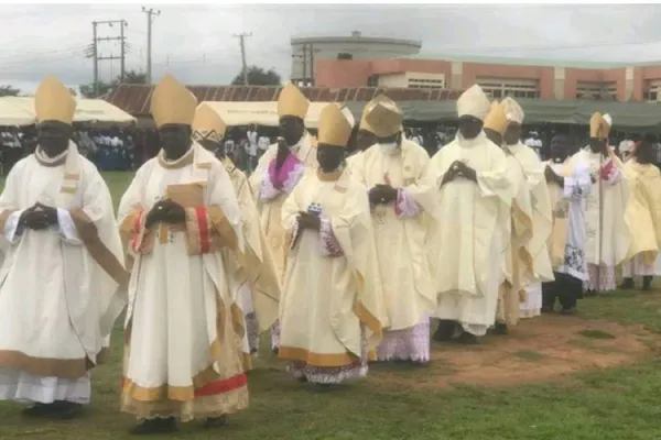 Funeral Mass of Bishop of Zaria George Jonathan Dodo, Nigeria. Credit: ACN