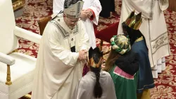 Pope Leo XIV celebrates Mass in St. Peter’s Basilica at the Vatican on Jan. 1, 2026. / Credit: Vatican Media