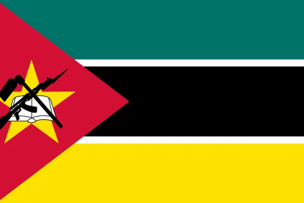 The Flag of Mozambique / Public Domain