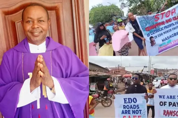 “I'm not afraid of death”: Nigerian Priest Recounts Ordeal as Abductee, Attributes Escape to Our Lady of Perpetual Help