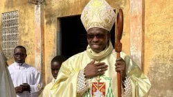 Bishop François Xavier Ghanbodè Gnonhossou. Credit: Vatican Media