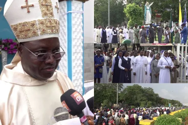Catholic Archbishop Urges Faith, Perseverance amid Nigeria’s Crises During Marian Rosary Procession
