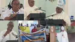 Archbishop Benjamin Phiri of the Archdiocese of Ndola, during the Eucharistic Celebration to mark the Jubilee of Hope Pilgrimage for Communicators in his Metropolitan See. Credit: Ndola Archdiocese