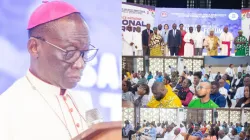 Bishop Matthew Kwasi Gyamfi addresses participants during the Sahel Peace Initiative (SPI) National Forum. Credit: Catholic Trends