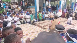 Victims of the July 27 massacre were buried on Monday, 28 July 2025. Credit: Radio Moto