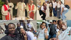 Young people from Burkina Faso and Niger participating in the Youth Jubilee in Rome. Credit: Fr. Paul Frédéric Sawodogo
