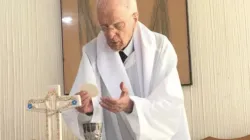 Mass celebrated by Bishop José de Jesús Sahagún de la Parra on his 100th birthday. / Credit: Diocesan Sisters of Our Lady of the Angels