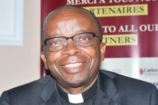 Mons. Pierre Cibambo, the new president of Caritas Africa. Credit: Caritas Africa.