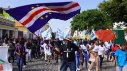 Catholic Youths in Cape Verde at the World Youth Day in Lisbon, Portugal. Credit: Diocese of Santiago
