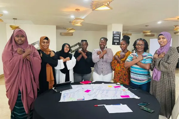 Trócaire is supporting and investing in women’s rights organisations. Credit: Trócaire