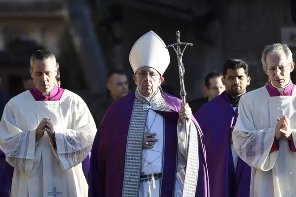 Pope Francis to Preside at Ash Wednesday Mass and Traditional Procession in Rome