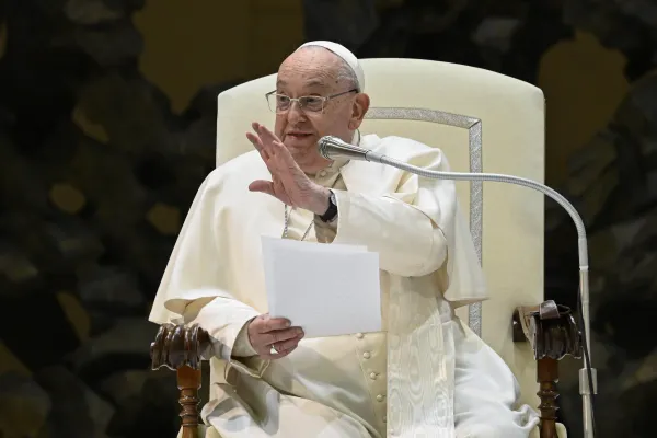 Jesus gives us the "grace of not fearing": Pope Francis at General Audience