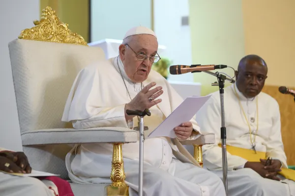 "I believe Pope’s ministry is for life": Pope Francis in Meeting with Jesuits in DR Congo