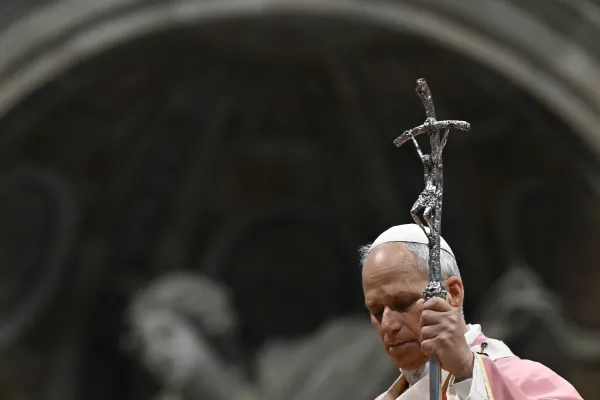 Pope Leo XIV celebrates Mass for the Jubilee of Prisoners in St. Peter’s Basilica on Dec. 14, 2025. | Credit: Vatican Media