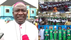 Bishop David Ajang of Nigeria’s Catholic Diocese of Lafia. Credit: ACI Africa